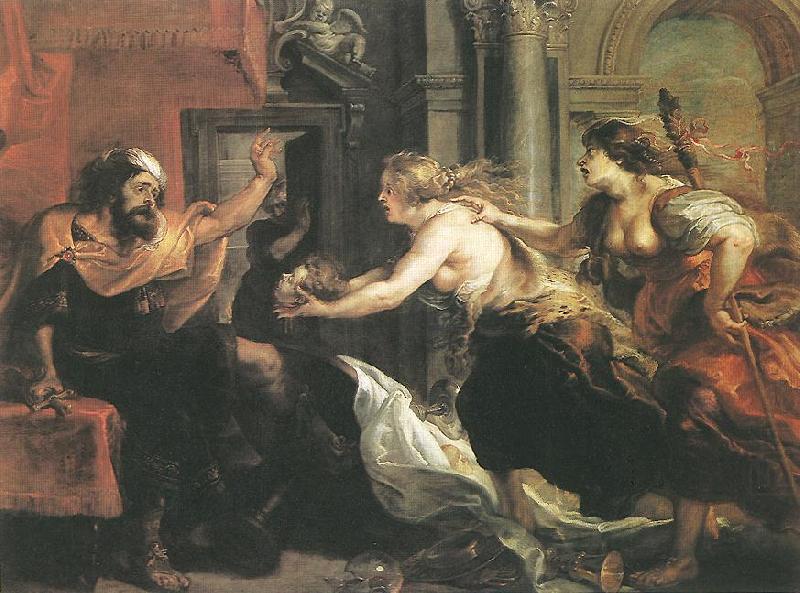 Tereus Confronted with the Head of his Son Itylus, RUBENS, Pieter Pauwel